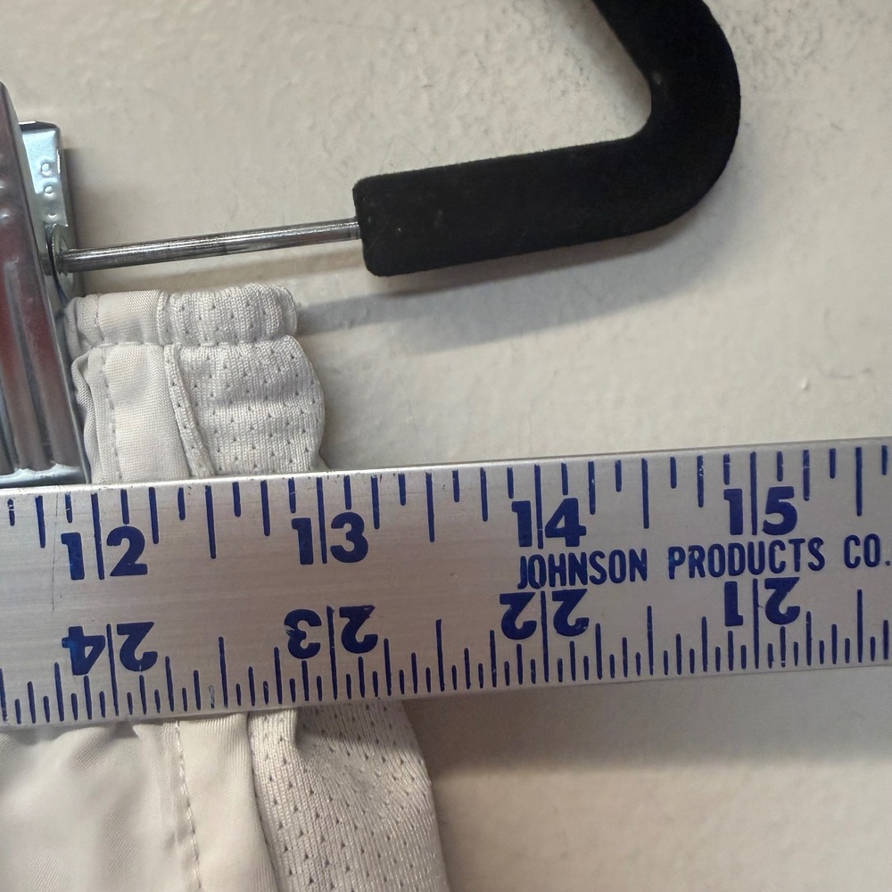 Nike Dri-FIT Running Shorts Womens Small White Excellent Athletic Mesh Trim - Picture 4 of 6